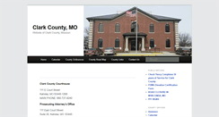 Desktop Screenshot of clarkcountymo.org